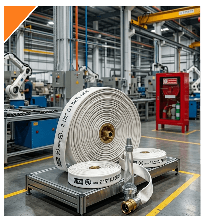 Mangueras contra incendios en Lima